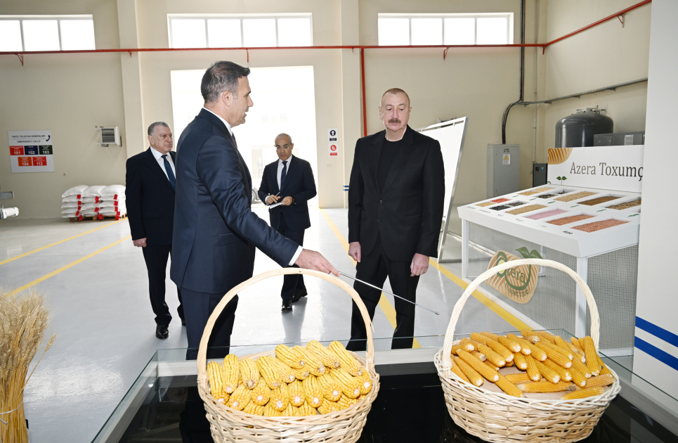 Prezident Cəbrayılda məscidin, ikinci və üçüncü yaşayış komplekslərinin təməlini qoydu (YENİLƏNİB)