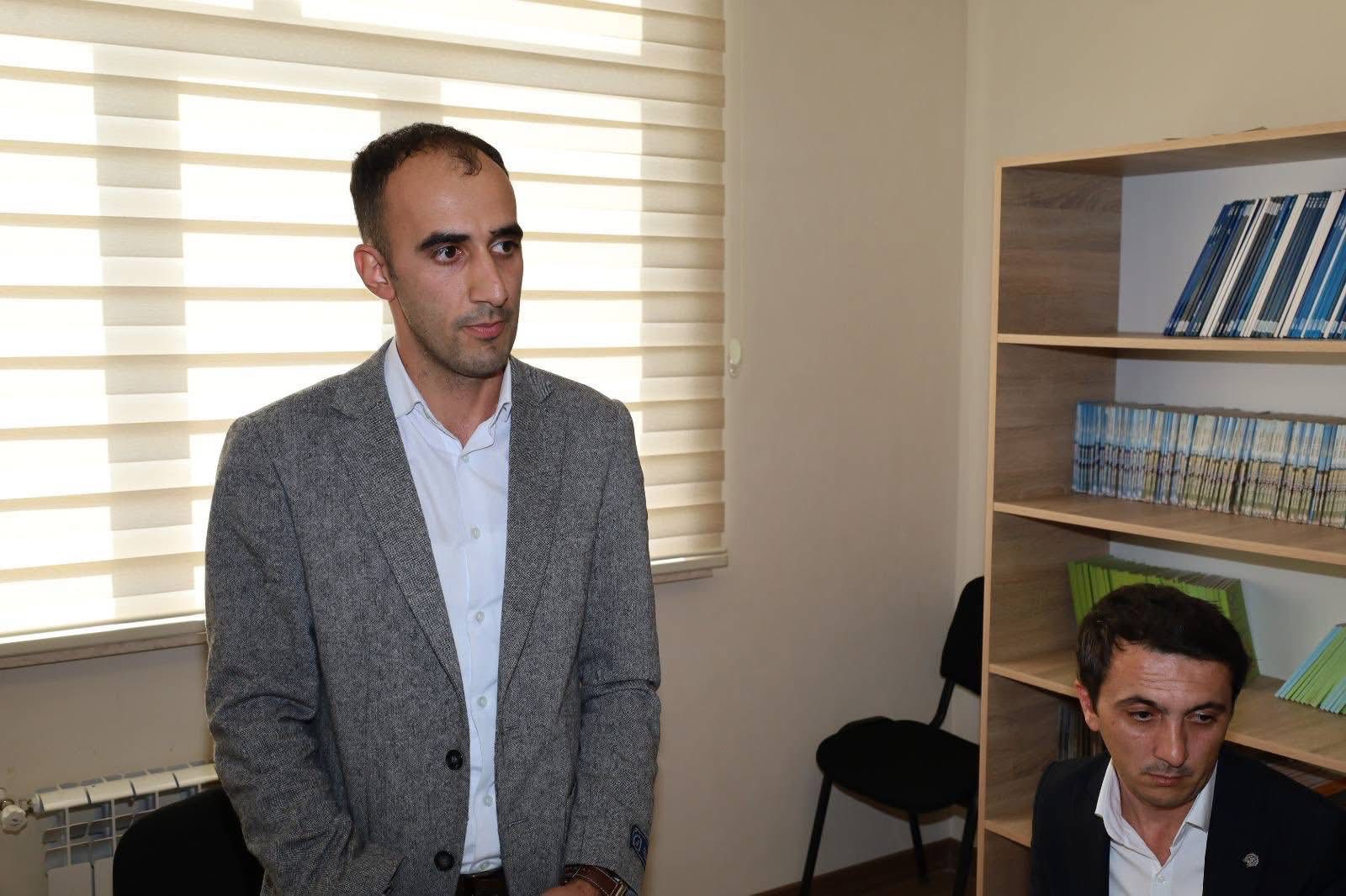 İsmayıllı şəhər 6 saylı tam orta məktəbinin kollektivi ilə görüş keçirildi (FOTO)