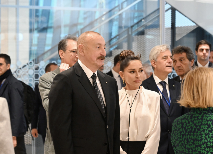 İtaliya-Azərbaycan Universitetinin ilk tədris korpuslarının açılışı oldu (FOTO)
