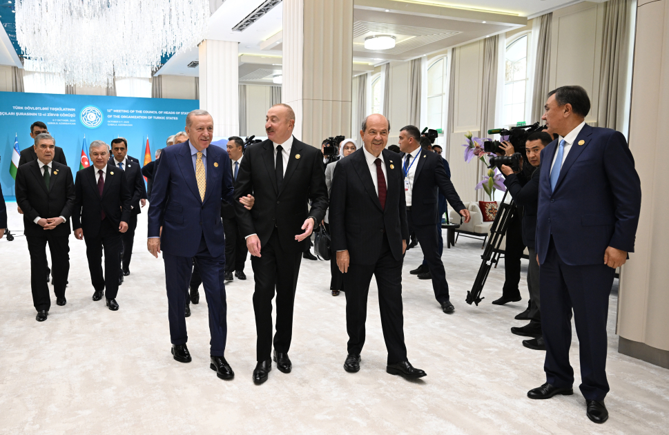 Prezident TDT Dövlət Başçıları Şurasının Zirvə Görüşündə çıxış etdi (YENİLƏNİB)