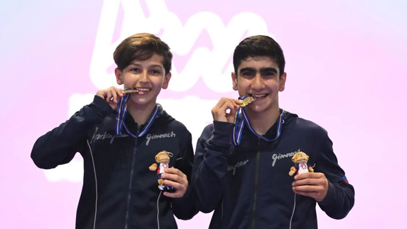 III MDB Oyunları: Gimnastlarımız daha bir bürünc medal qazandı