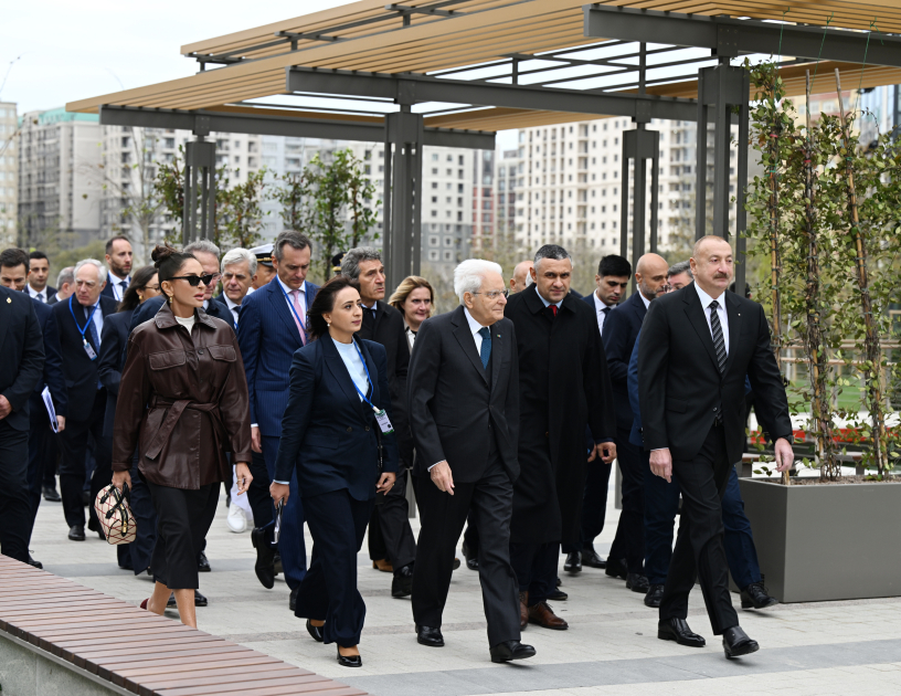 İtaliya-Azərbaycan Universitetinin ilk tədris korpuslarının açılışı oldu (FOTO)