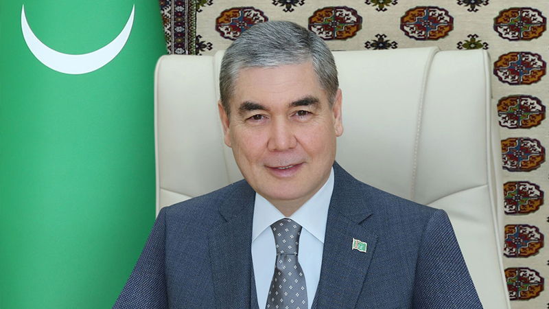 Qurbanqulu Berdiməhəmmədov Azərbaycana səfərə gəldi