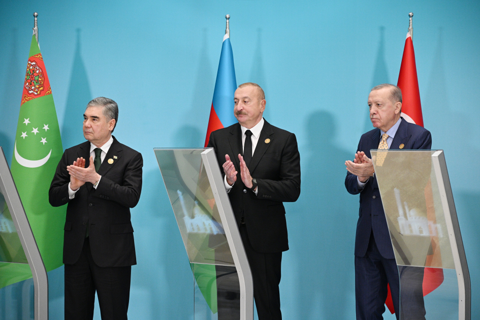 Türkmənistan tərəfindən Füzulidə tikiləcək məscidin onlayn formatda təməli qoyuldu (FOTO)