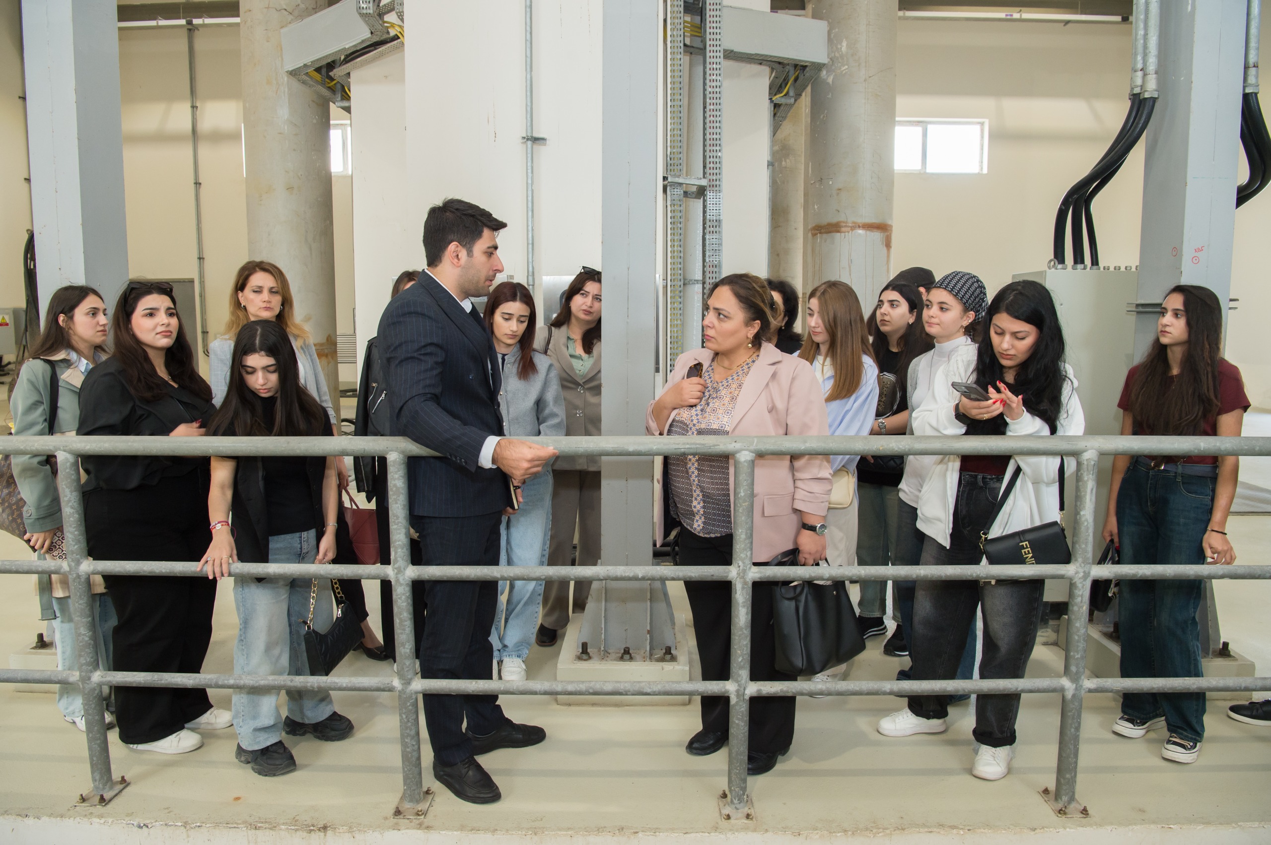Tələbələr Pirşağı Tullantı Sutəmizləyici Qurğular Kompleksində oldu (FOTO)