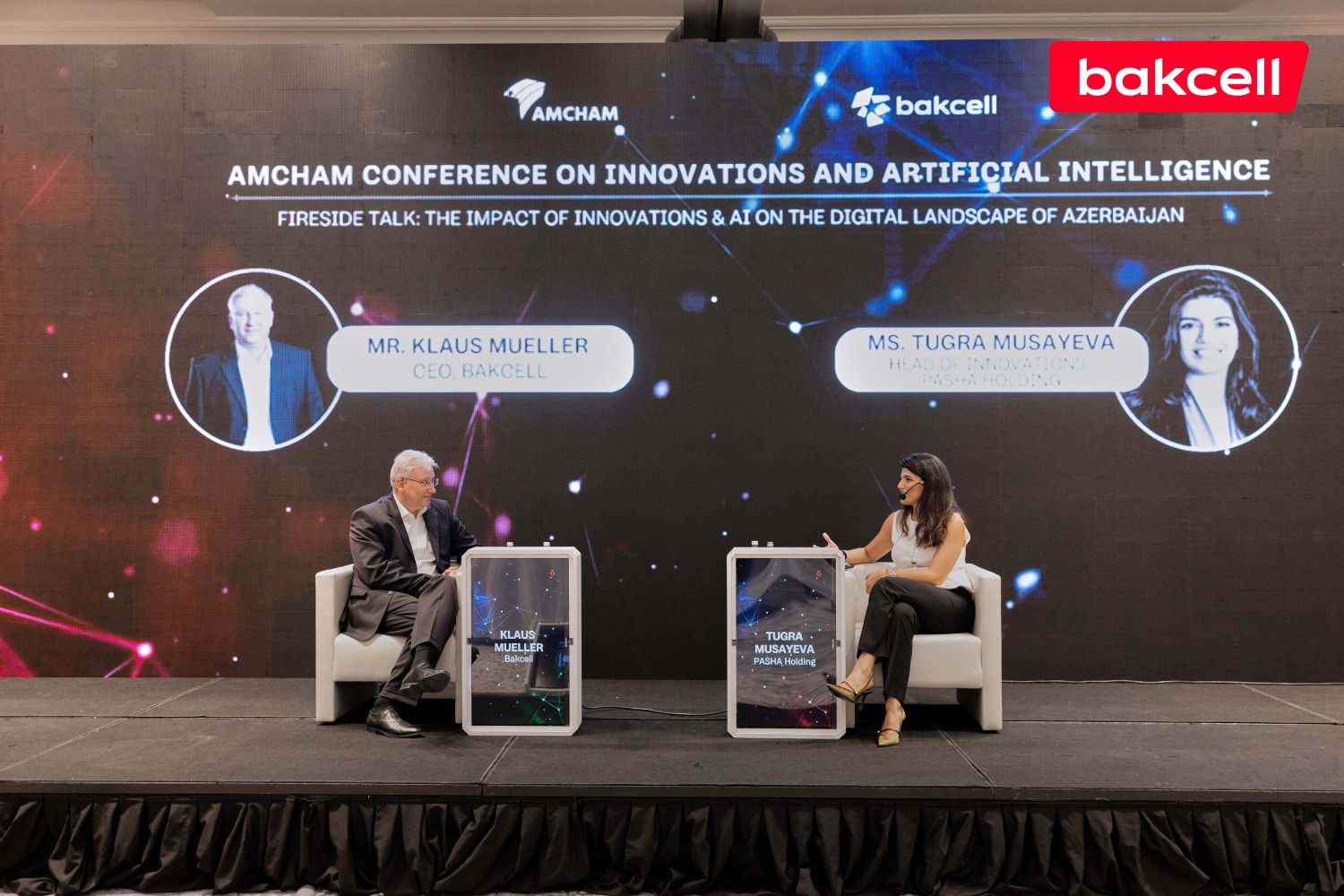 Bakcell” “İnnovasiyalar və süni intellekt” konfransının əsas tərəfdaşı oldu (FOTO)