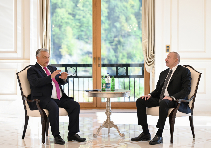 Prezident Qəbələdə görüşlər keçirdi (YENİLƏNİB)