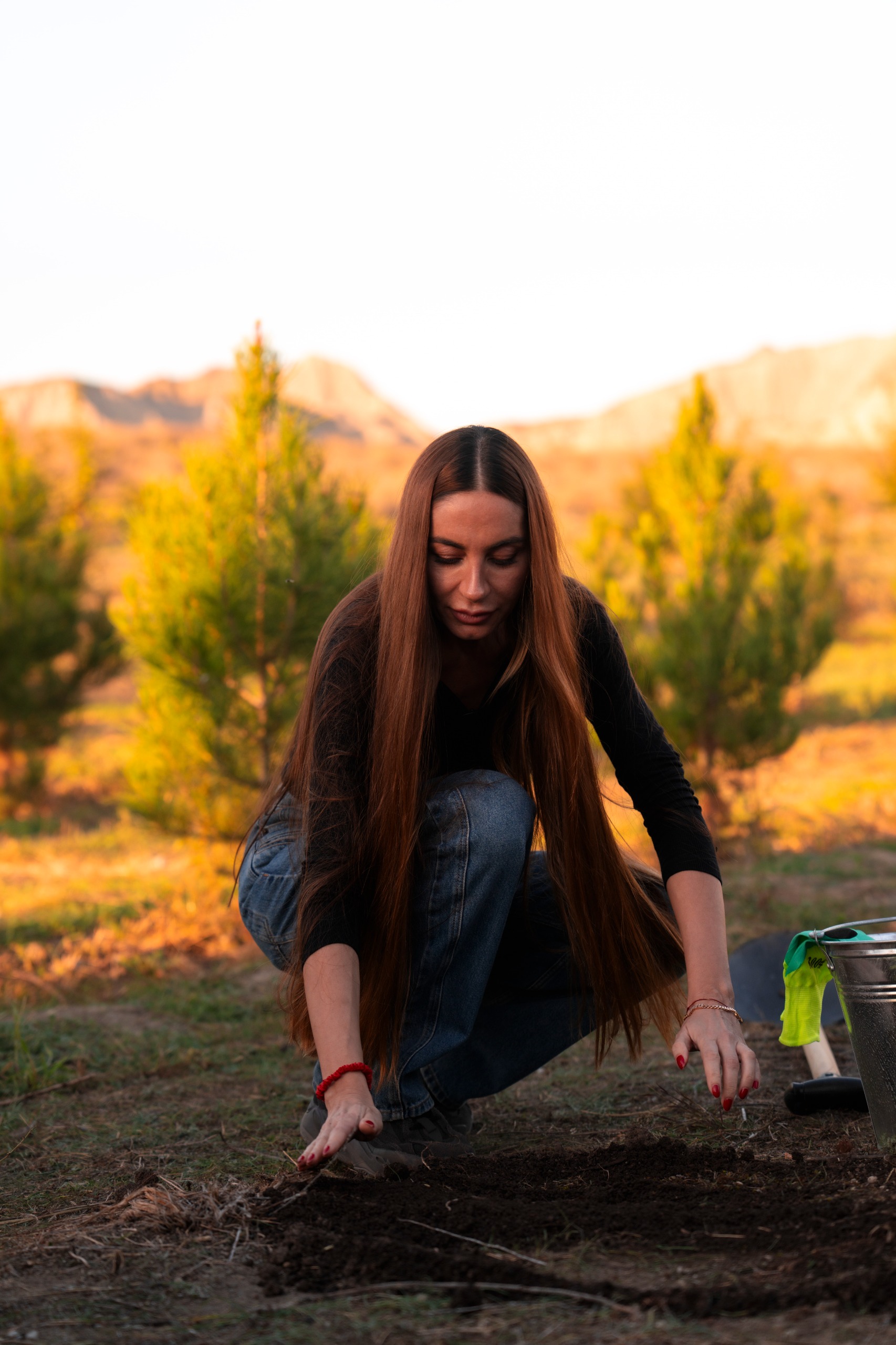 Leyla Əliyeva və Arzu Əliyeva Qaxda açılışda (FOTO)