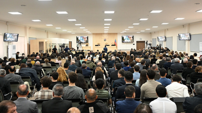 Tovuz döyüşlərindən sonra lentə alınmış videomaterial nümayiş etdirildi