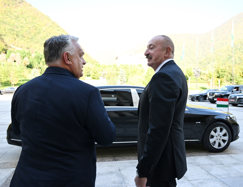 Prezident Qəbələdə görüşlər keçirdi (YENİLƏNİB)