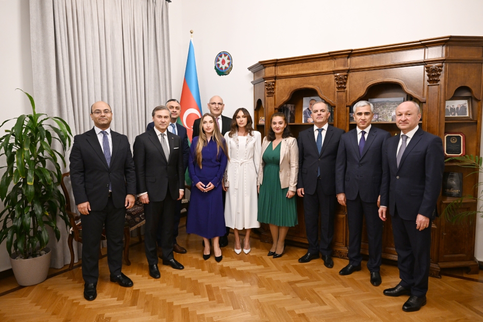 Mehriban Əliyeva Vatikandakı açılışda iştirak etdi (FOTO)