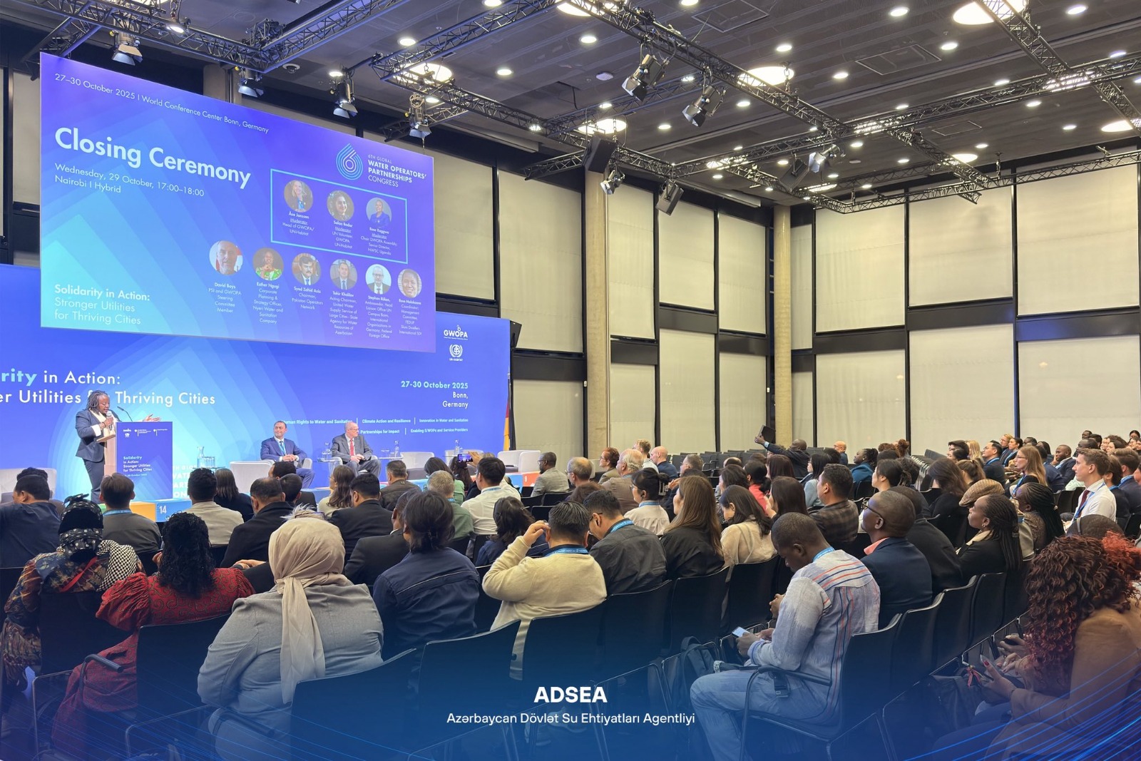 ADSEA nümayəndələri Almaniyada keçirilən beynəlxalq tədbirdə çıxış edib (FOTO)