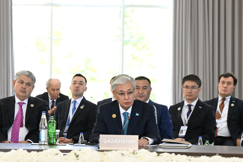 Prezident TDT Dövlət Başçıları Şurasının Zirvə Görüşündə çıxış etdi (YENİLƏNİB)