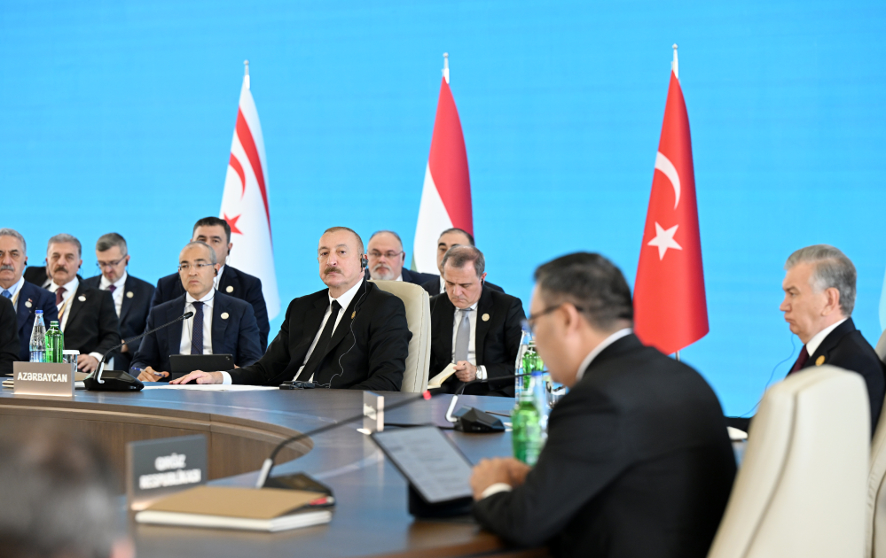 Prezident TDT Dövlət Başçıları Şurasının Zirvə Görüşündə çıxış etdi (YENİLƏNİB)