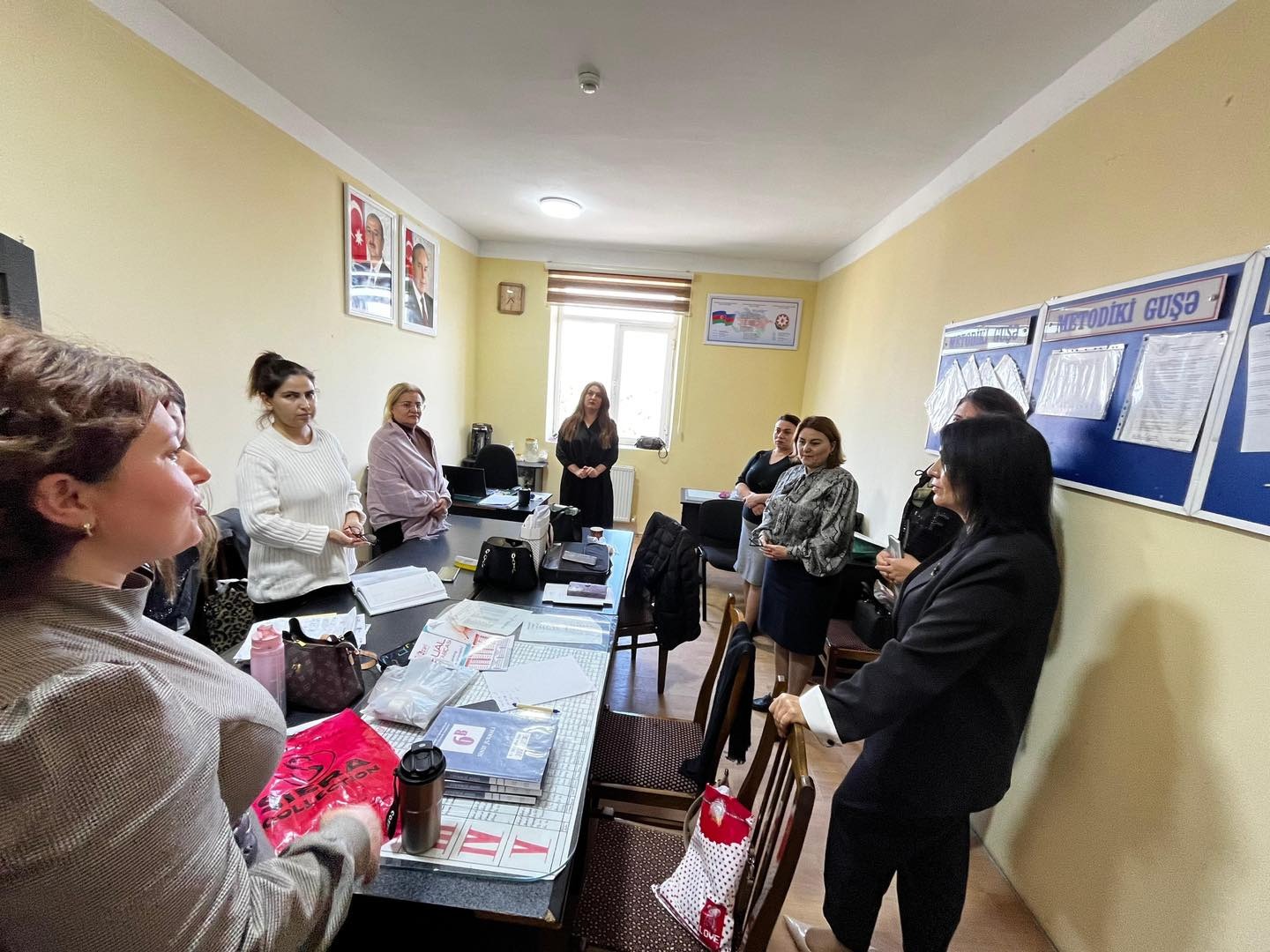 Deputat Elnarə Akimova Stansiya Sumqayıt ərazisində seçicilərlə görüş keçirdi