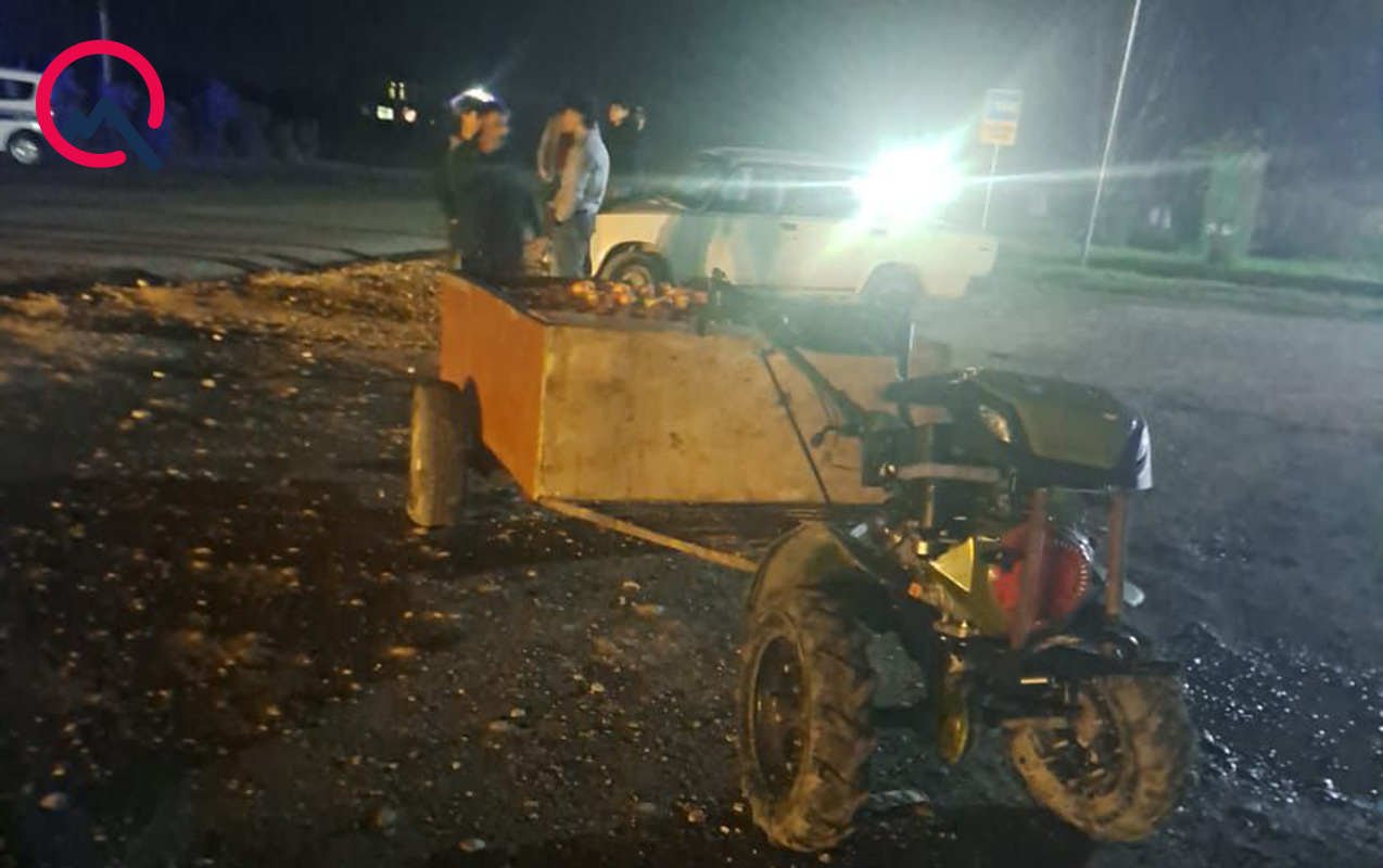 Qəzadan xilas olmaq istədi, digər avtomobilin altında qalıb öldü (FOTO)