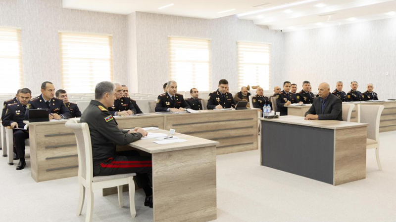 Vilayət Eyvazov Kürdəmirdə vətəndaş qəbulu və sıra baxışı keçirdi (FOTO/VİDEO)