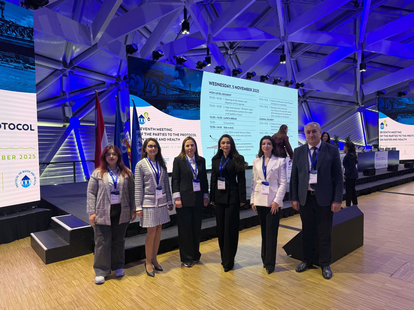 ADSEA rəsmisi Budapeştdə tədbirdə çıxış etdi (FOTO)