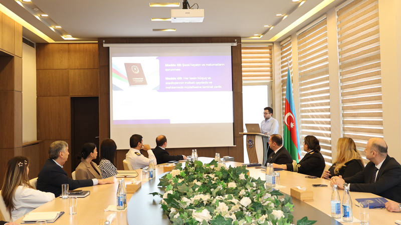 Dövlət Dəniz və Liman Agentliyində Konstitusiya Gününə həsr olunmuş tədbir keçirildi (FOTO)