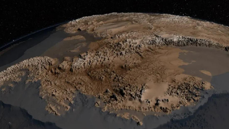 Antarktidanın bütün buzları ərisə, necə görünər?