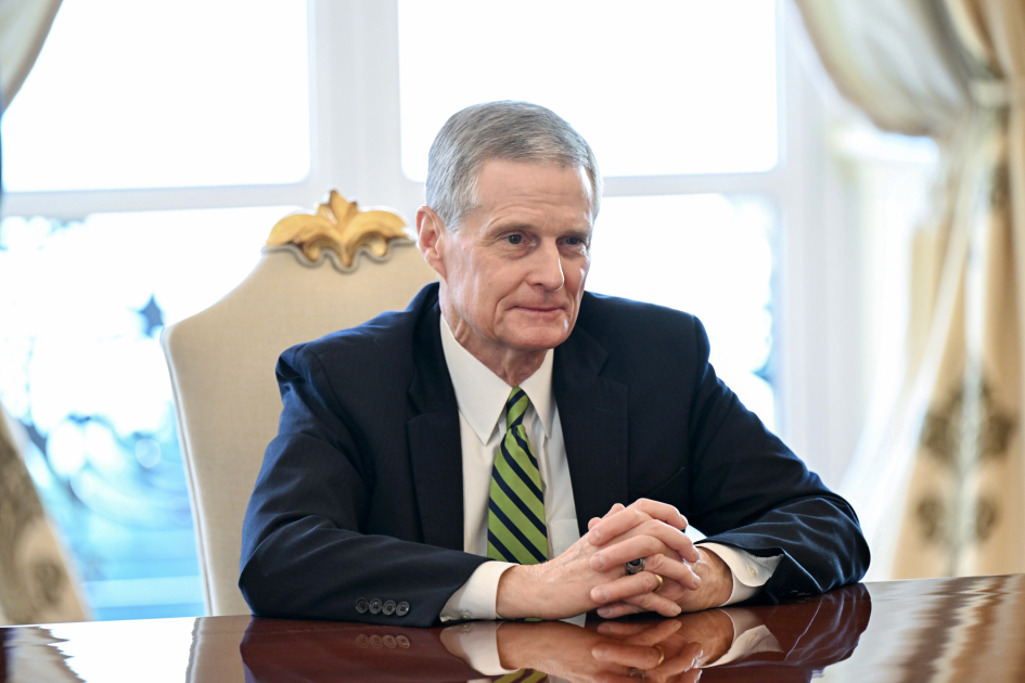 Prezident ABŞ-ın İsa Məsihin Sonuncu Gün Müqəddəsləri Kilsəsinin nümayəndə heyətini qəbul etdi (FOTO)