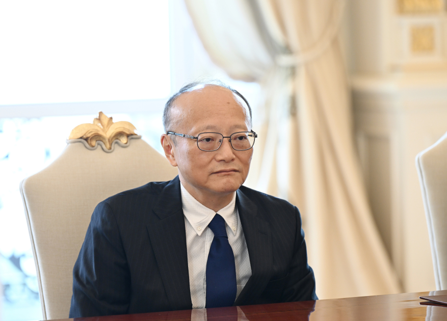 Prezident Asiya İnkişaf Bankının nümayəndə heyətini qəbul etdi (FOTO)