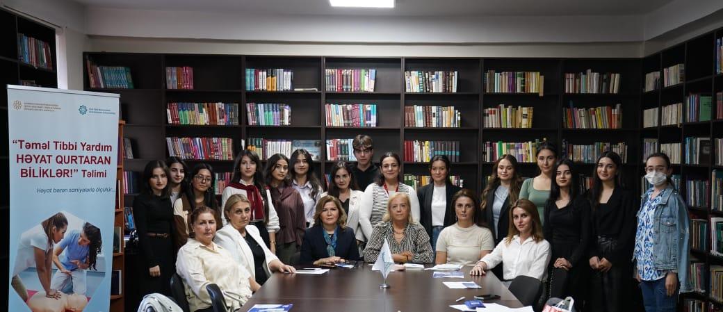 Özəl Tibb Müəssisələri Assosiasiyası ilk tibbi yardım təlimləri keçirib
