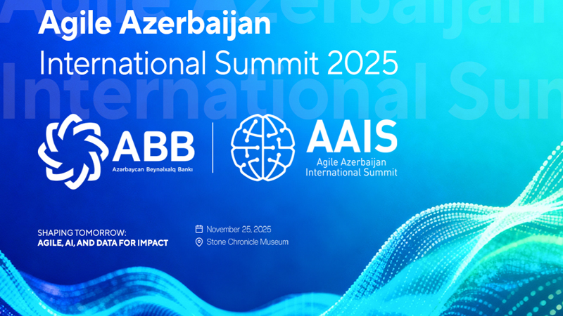 ABB-nin dəstəyi ilə Agile sammiti - süni intellekt və data təcrübəsi paylaşılacaq!