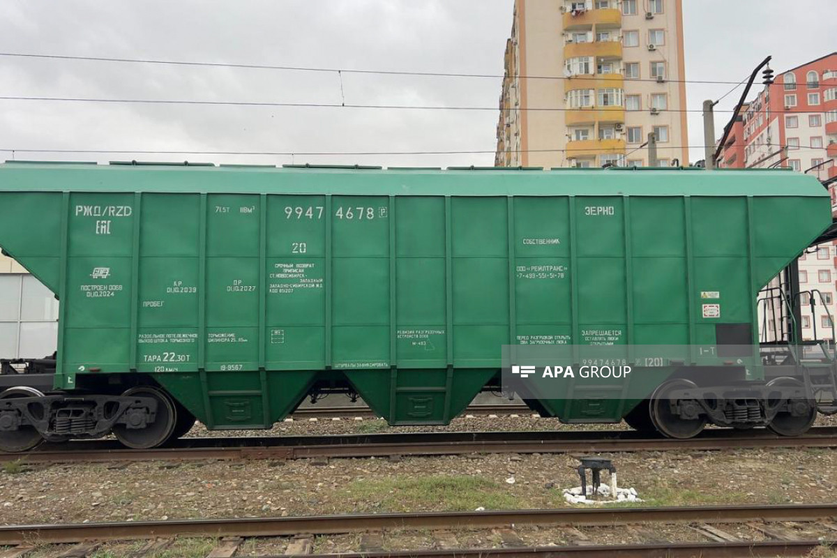 Buğda yüklü qatar Azərbaycandan keçib Ermənistana getdi