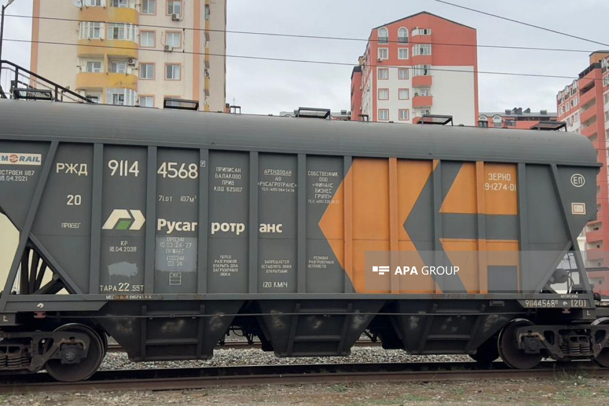 Buğda yüklü qatar Azərbaycandan keçib Ermənistana getdi