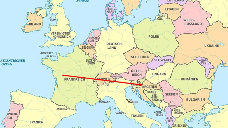 Fransada pensiyaçı həkimə getmək getmək üçün evdən çıxdı, Xorvatiyada tapıldı