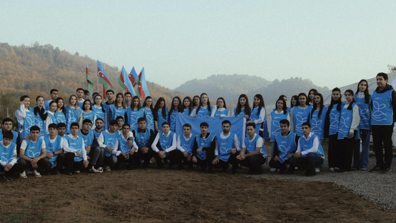 Leyla Əliyeva, Arzu Əliyeva və Alena Əliyeva Lənkəranda ekoloji aksiyalarda iştirak etdi (FOTO)