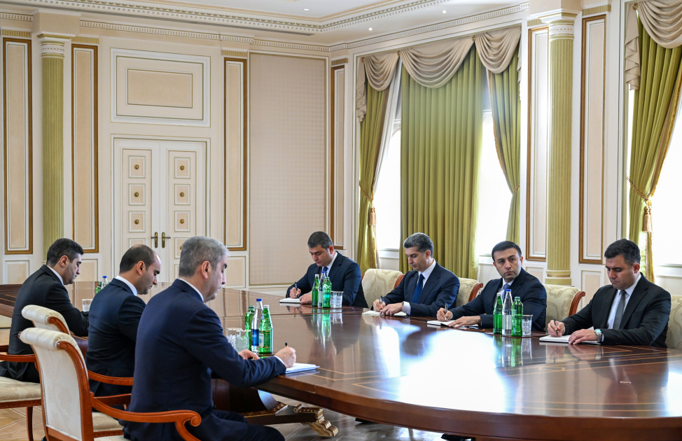 Prezident Ceyhun Cəlilovu və yeni təyin olunan icra başçılarını qəbul etdi (FOTO)
