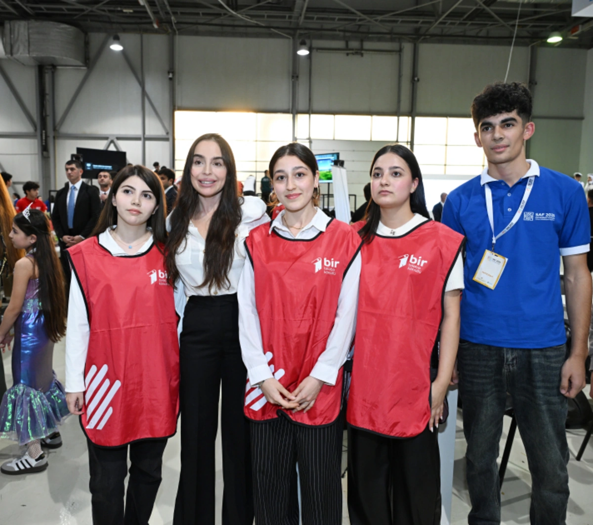 Leyla Əliyeva, Arzu Əliyeva və Alena Əliyeva STEAM Festivalını ziyarət etdi (FOTO)