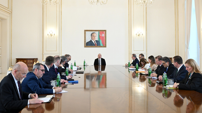 Prezident NATO nümayəndə heyətini qəbul etdi (FOTO)