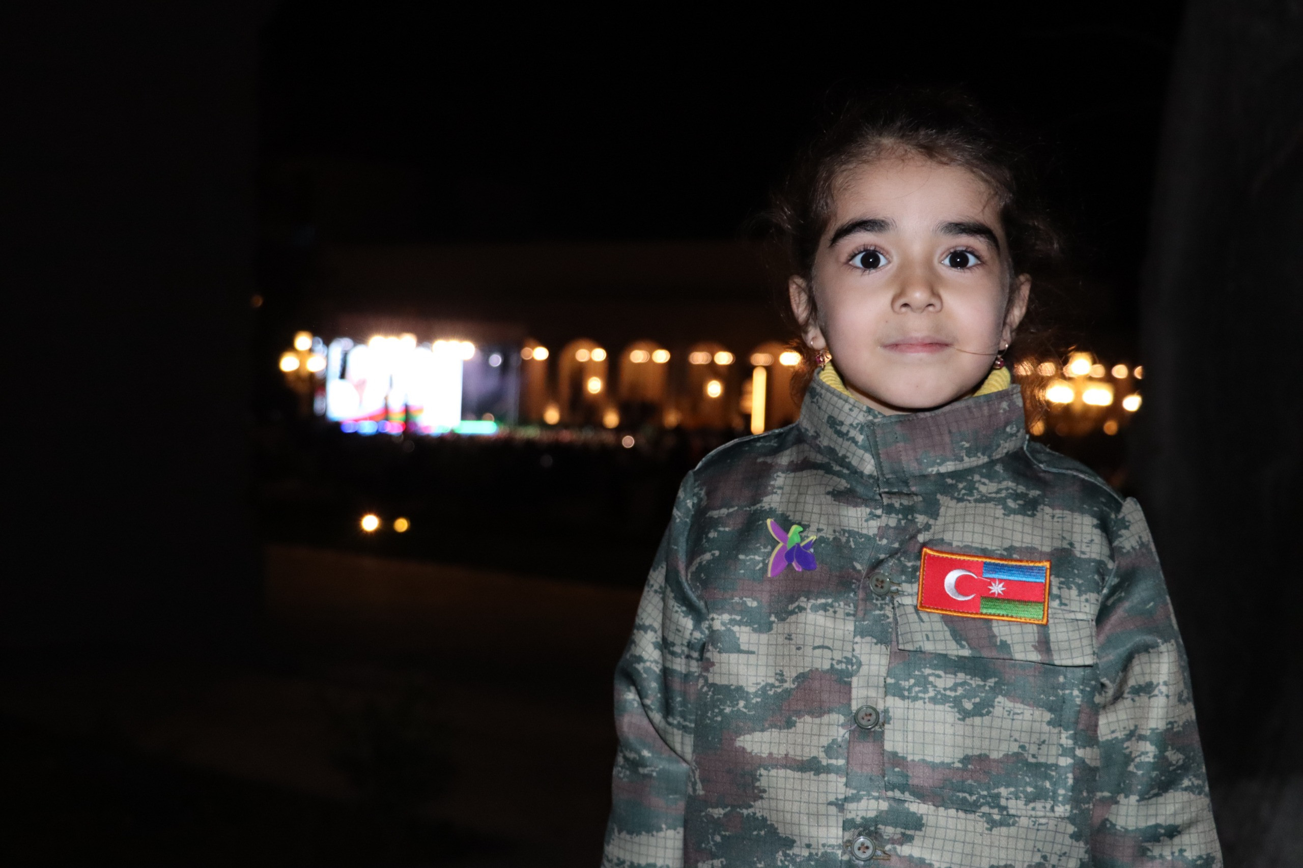 Xankəndidə Zəfər atəşfəşanlığı oldu (FOTO)