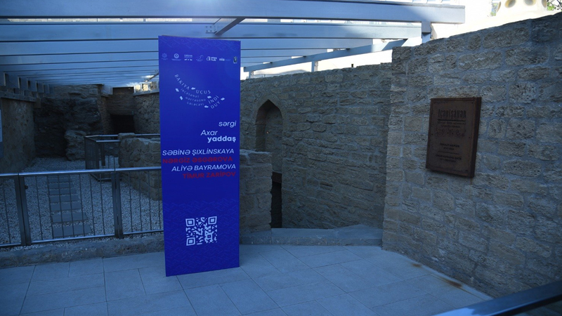 İçərişəhərdə yerləşən XVII əsrə aid Yeraltı hamamda 