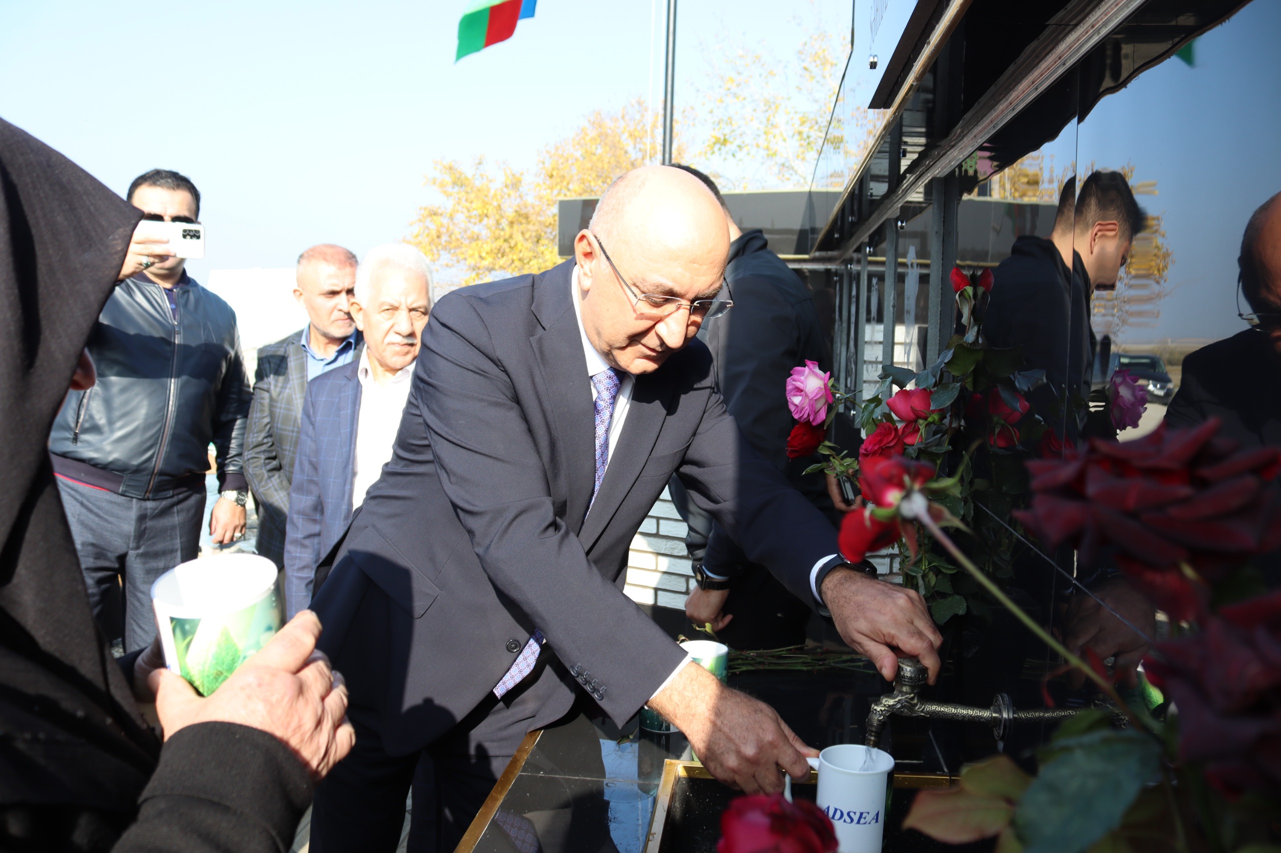 ADSEA daha bir kənddə içməli su təchizatı layihəsi həyata keçirdi (FOTO)