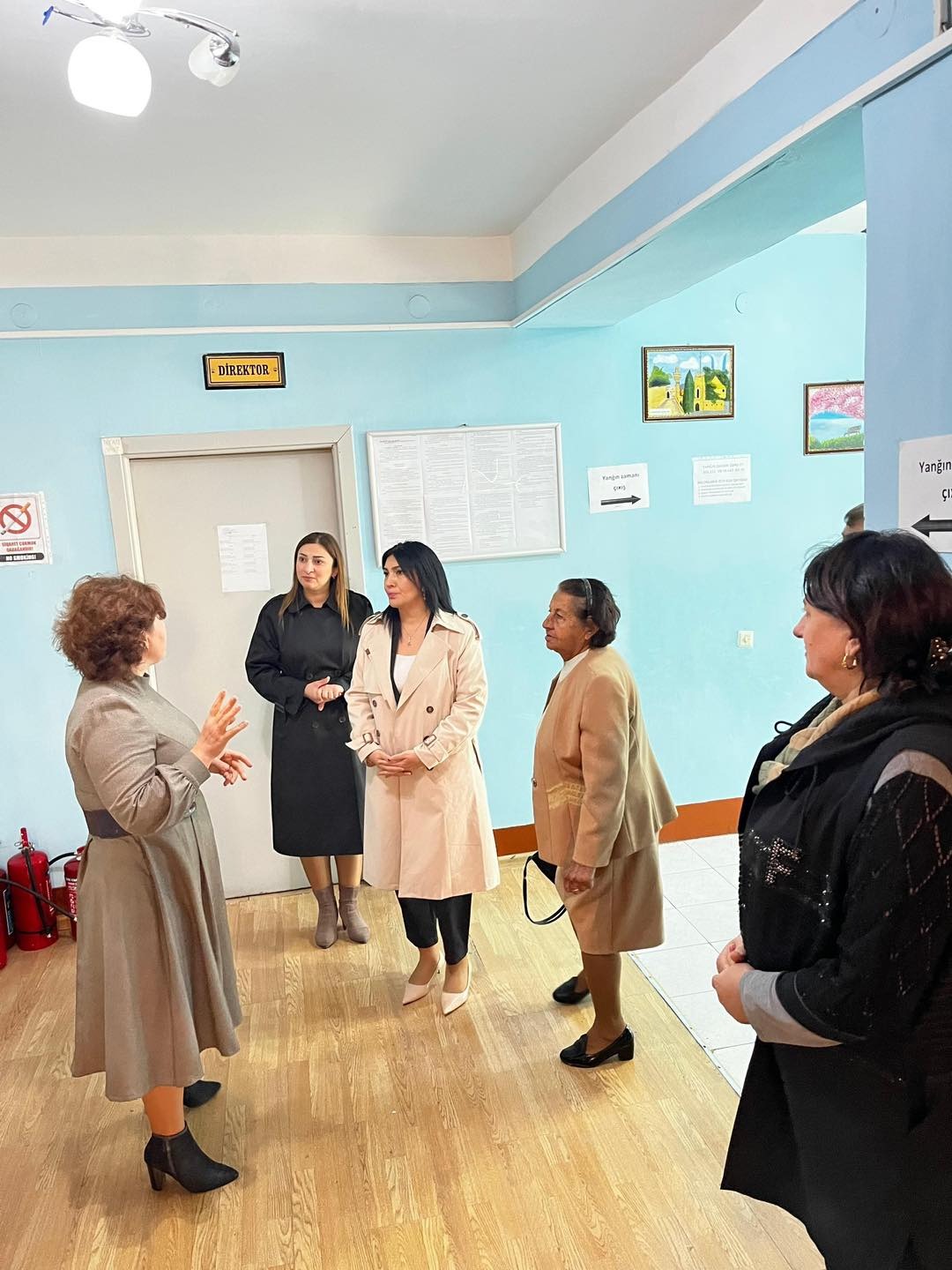 Deputat Elnarə Akimova Stansiya Sumqayıt ərazisində seçicilərlə görüş keçirdi