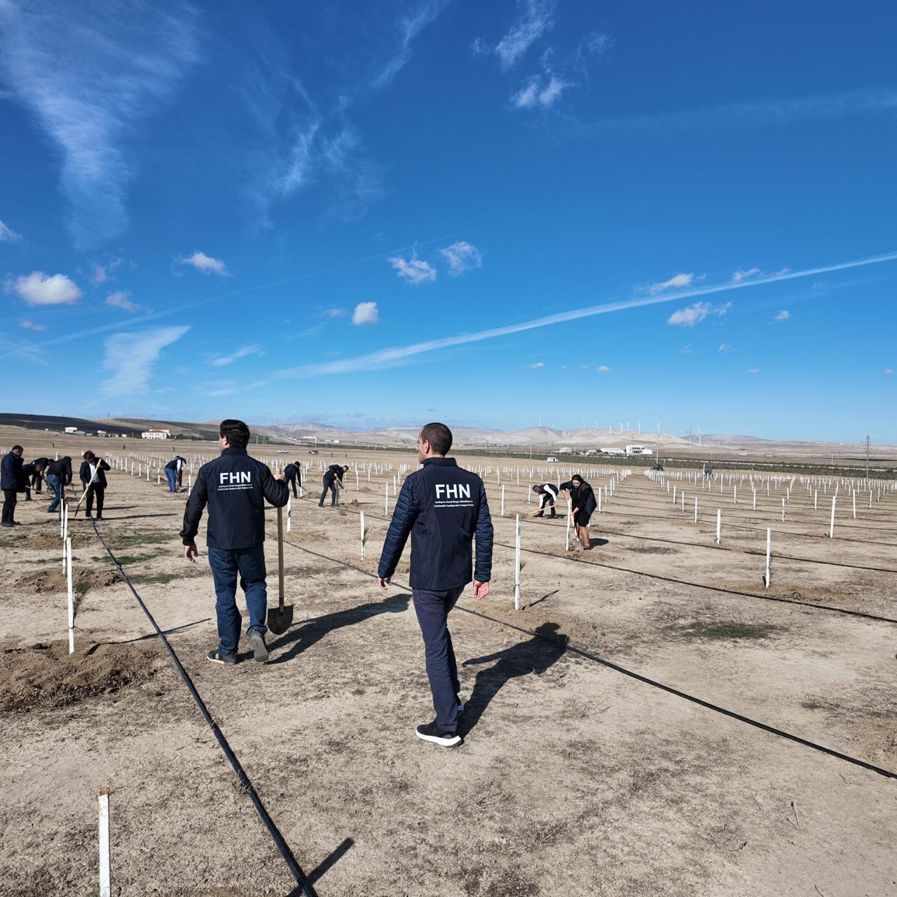 FHN Zəfər Gününə həsr olunmuş ağacəkmə aksiyası keçirdi (FOTO)
