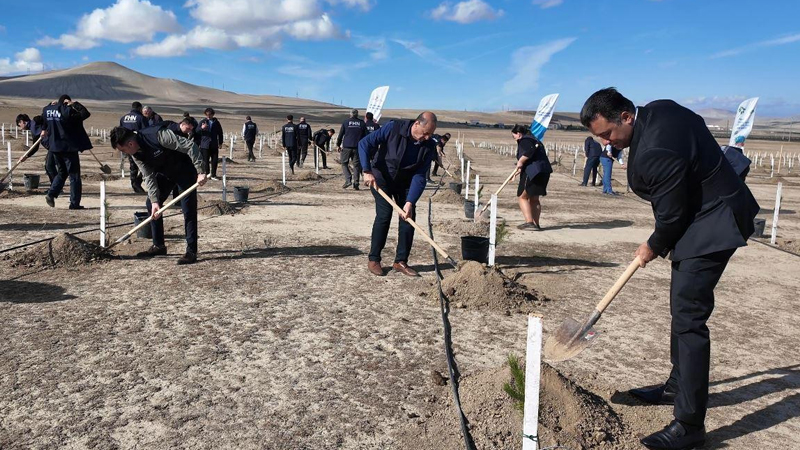FHN Zəfər Gününə həsr olunmuş ağacəkmə aksiyası keçirdi (FOTO)