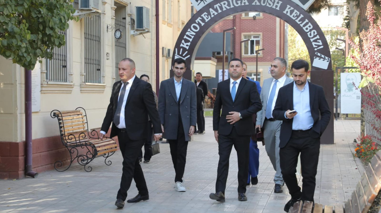 Tanınmış jurnalistlər Özbəkistanda səfir və rektorla görüşdü (FOTO)