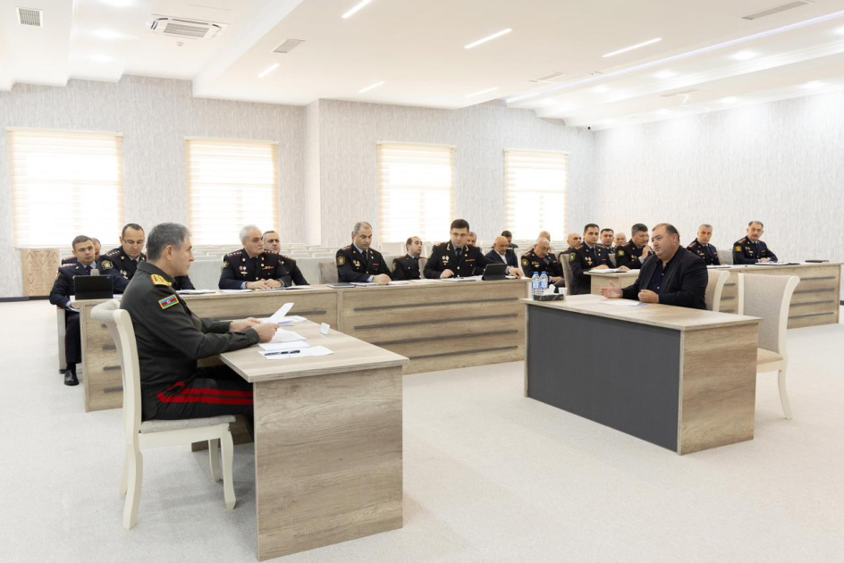 Vilayət Eyvazov Kürdəmirdə vətəndaş qəbulu və sıra baxışı keçirdi (FOTO/VİDEO)