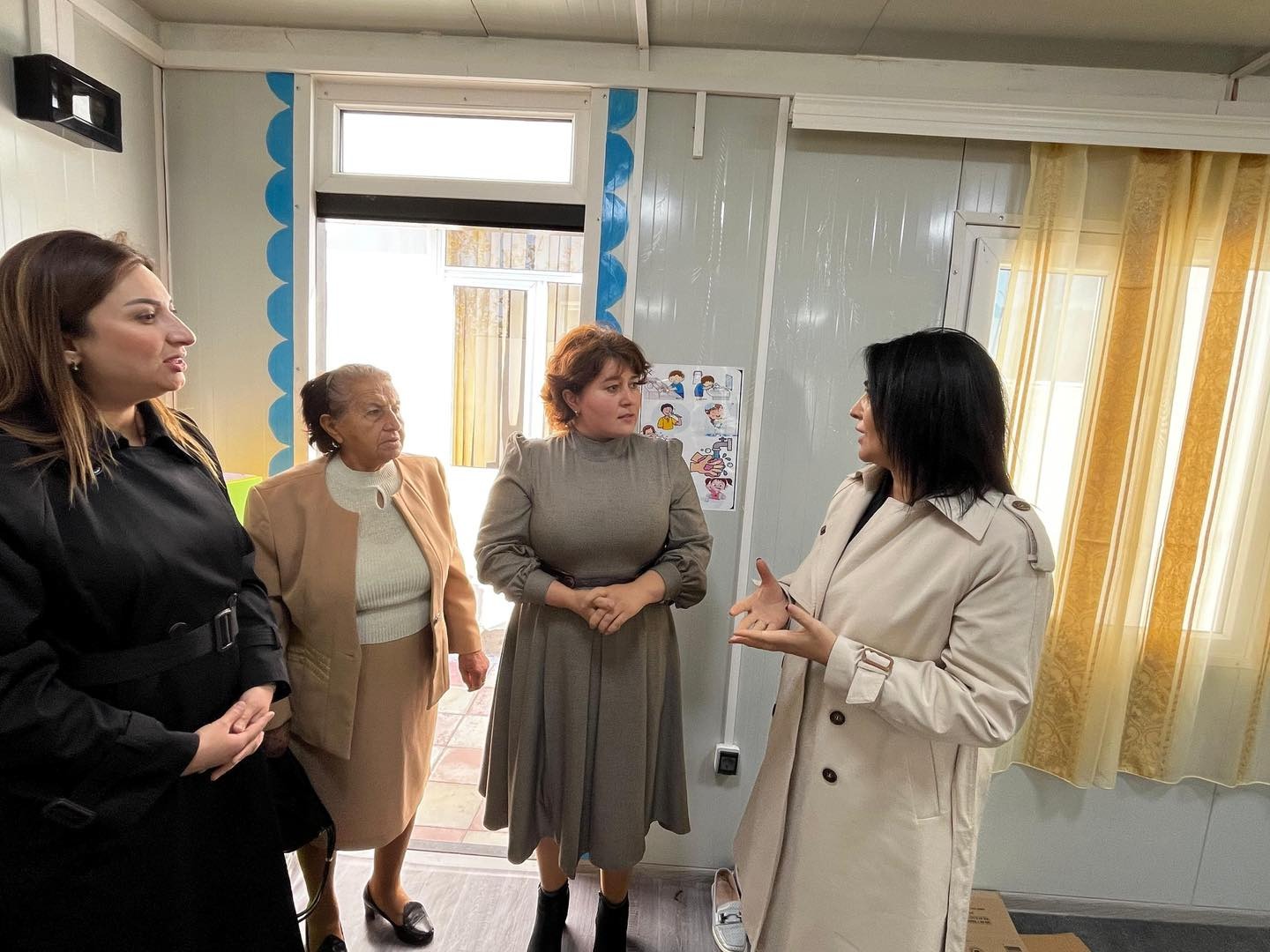 Deputat Elnarə Akimova Stansiya Sumqayıt ərazisində seçicilərlə görüş keçirdi