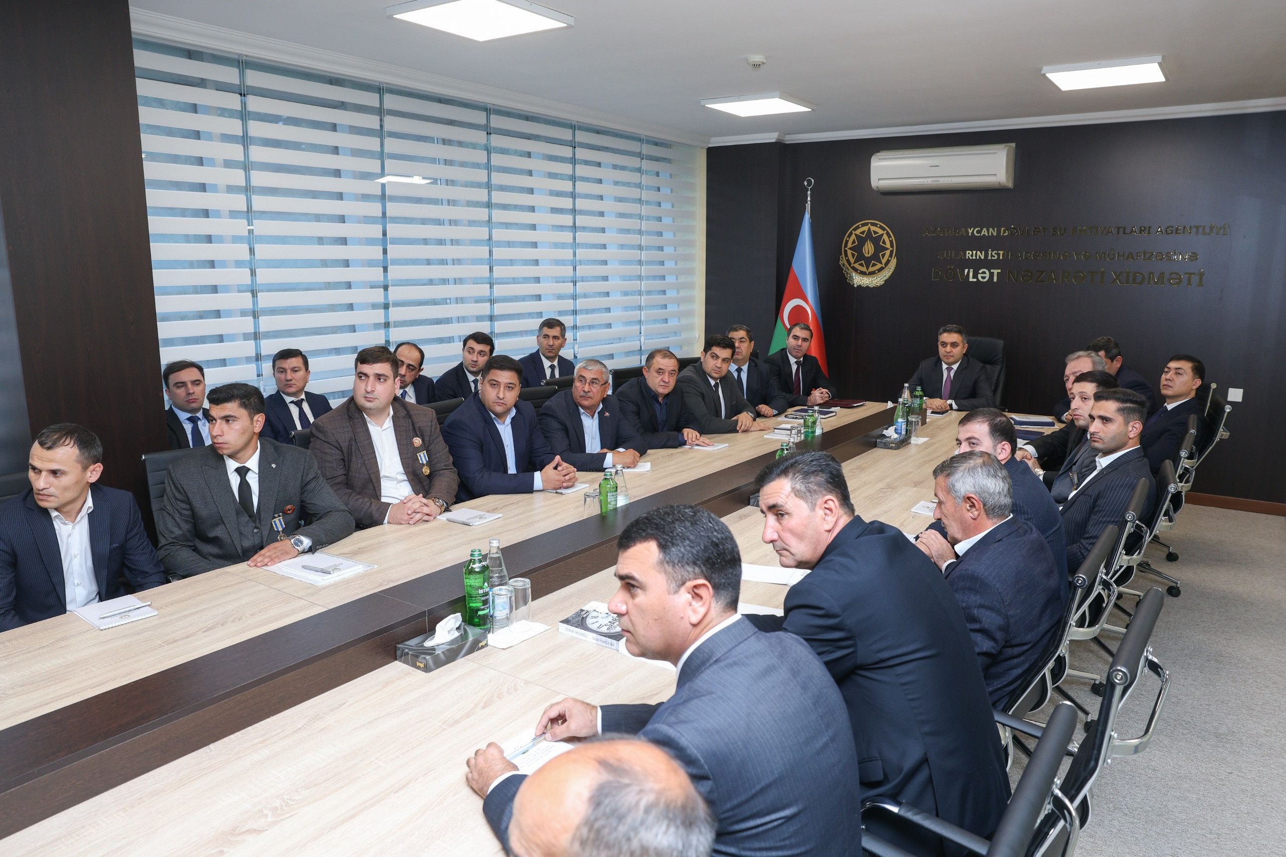 Dövlət Xidmətində Zəfər Gününün 5 illiyi münasibətilə görüş keçirildi (FOTO)