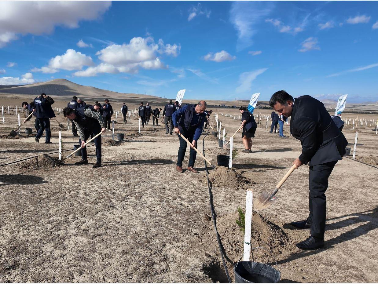 FHN Zəfər Gününə həsr olunmuş ağacəkmə aksiyası keçirdi (FOTO)