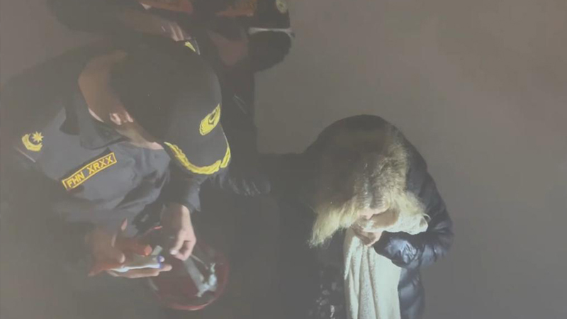 Yanğında tüstüdən zəhərlənənlərin son durumu açıqlandı