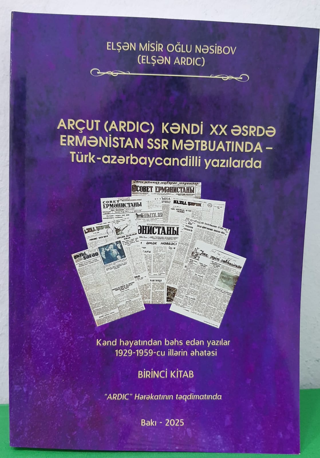 Elşən Nəsibovun yeni kitabı çap olundu (FOTO)