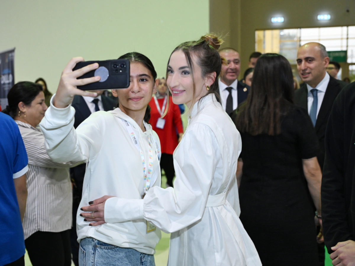 Leyla Əliyeva, Arzu Əliyeva və Alena Əliyeva STEAM Festivalını ziyarət etdi (FOTO)
