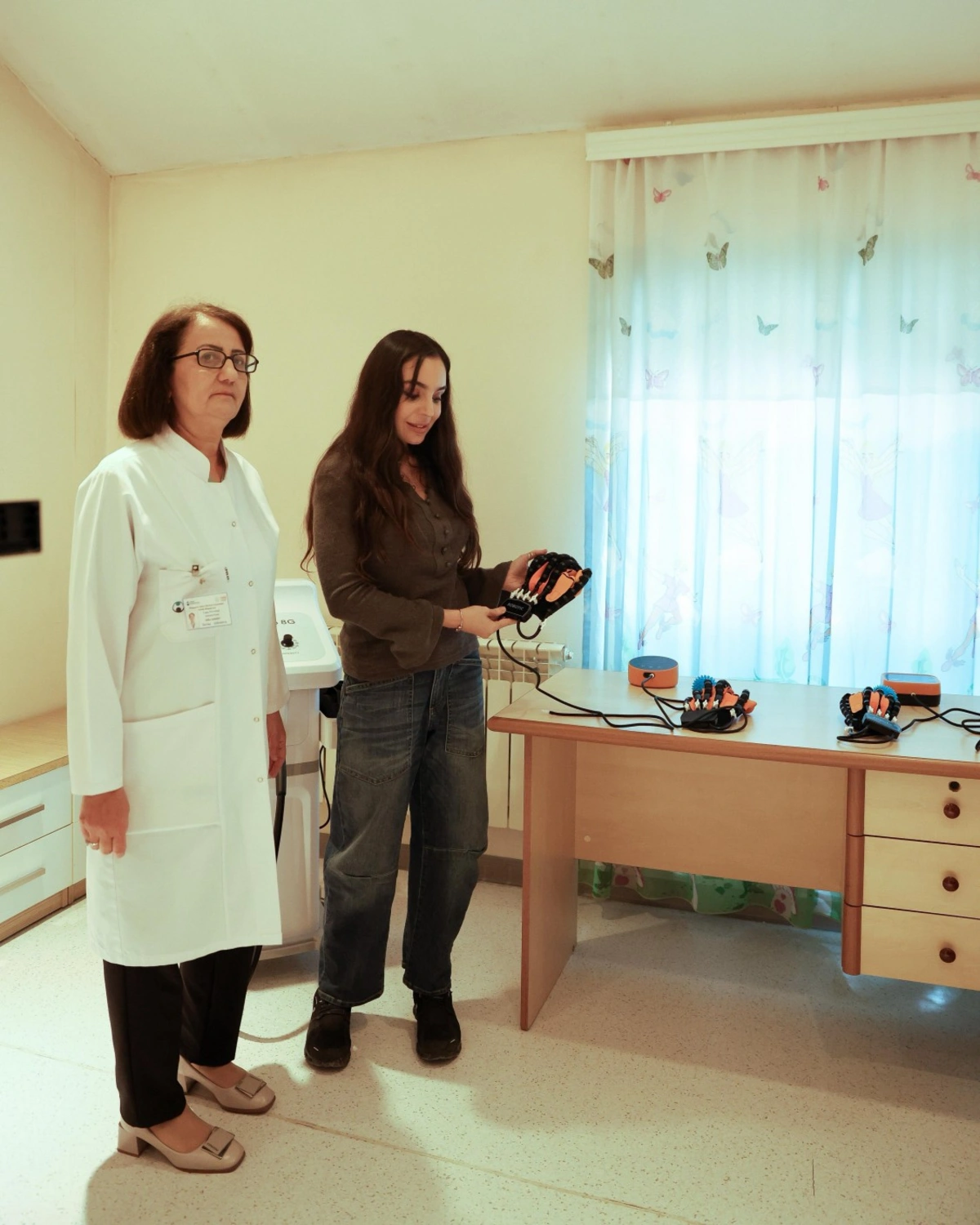 Leyla Əliyeva Mingəçevirdə şəhid ailəsini ziyarət edib, bir sıra sosial müəssisələrlə tanış oldu (FOTO)